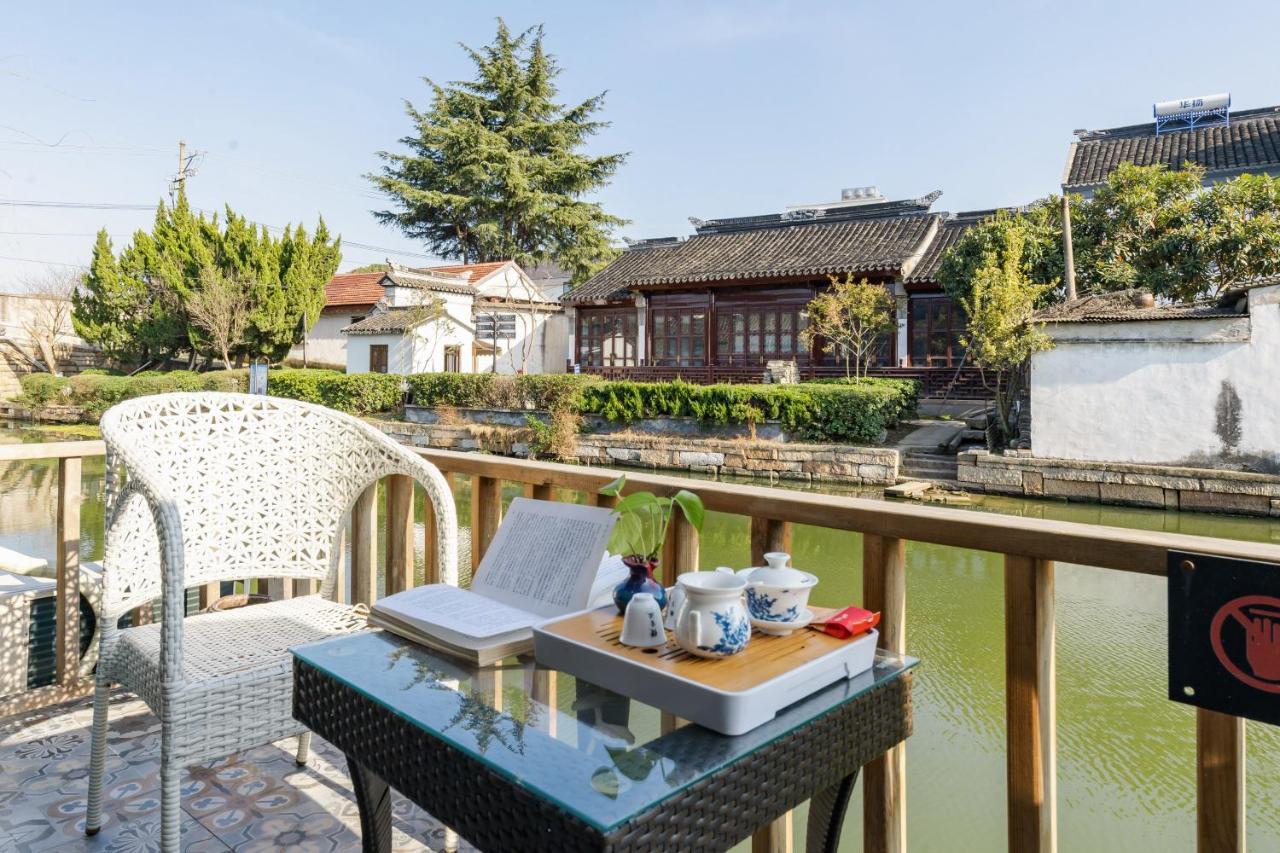 Tongli Slowlife River View Inn Сучжоу Экстерьер фото