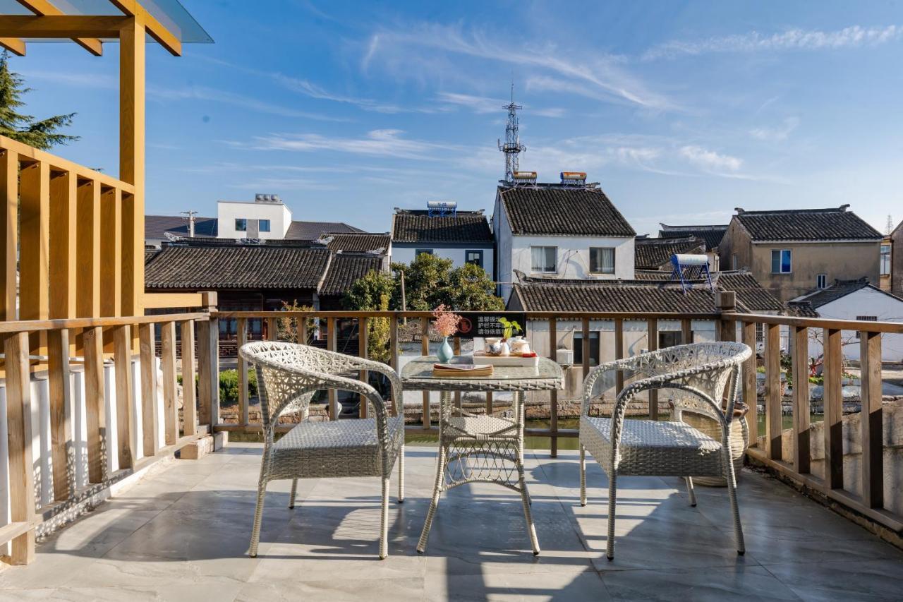 Tongli Slowlife River View Inn Сучжоу Экстерьер фото