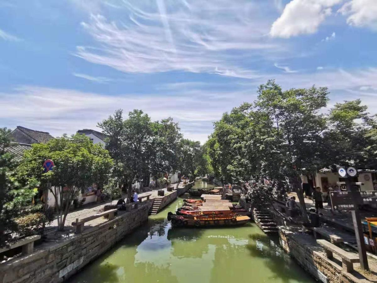 Tongli Slowlife River View Inn Сучжоу Экстерьер фото